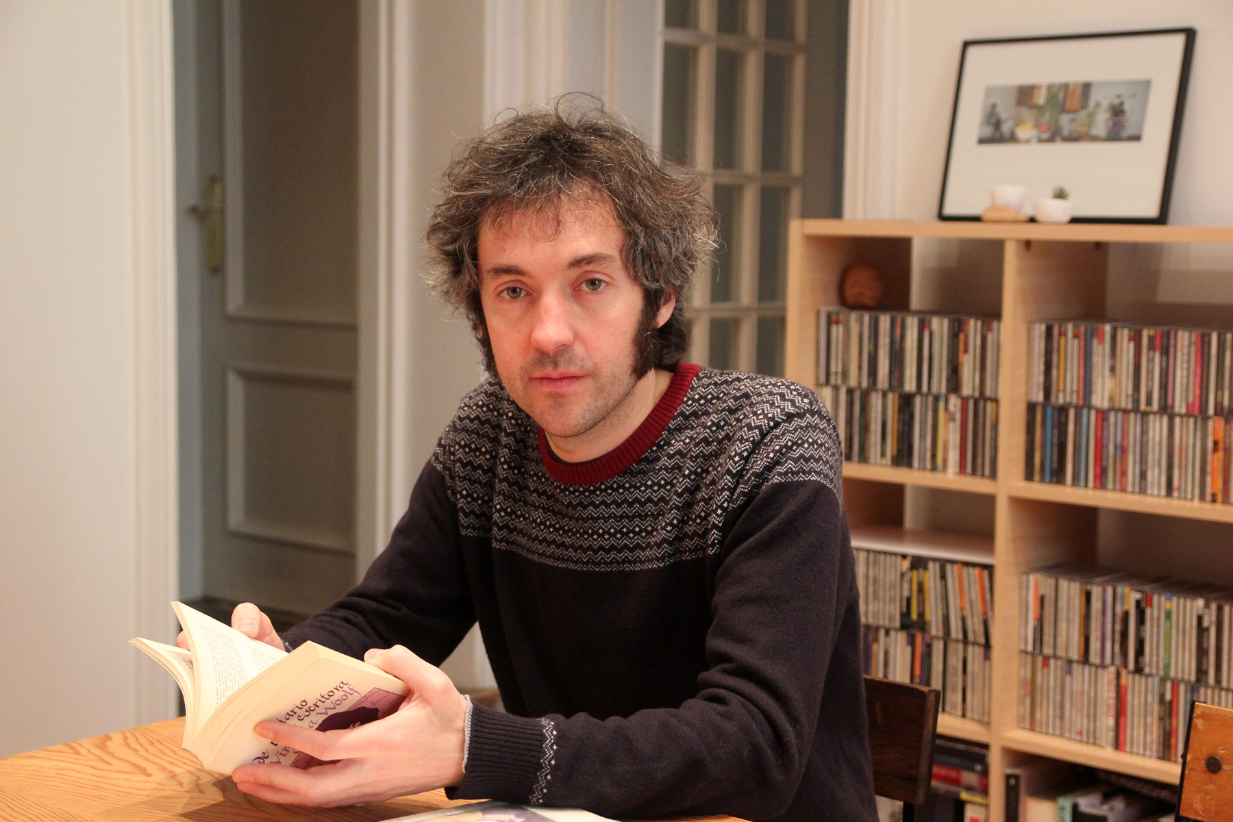 Carlos Pardo: “Leo mucho a Naipaul. Me ayuda a entender el mundo”